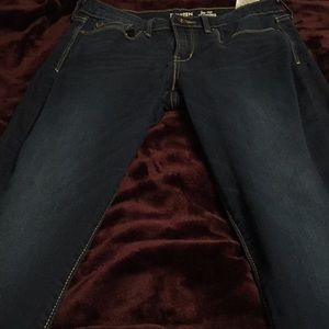 Dark blue skinny jeans